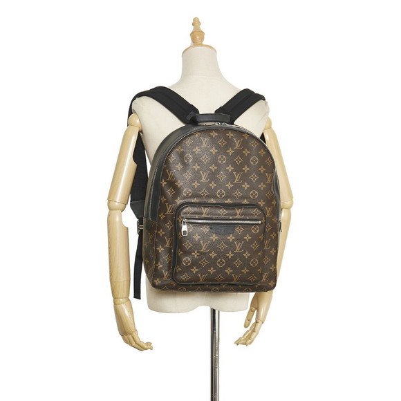 Louis Vuitton Monogram Macassar Josh Rucksack Backpack Brown - Picture 7 of 7
